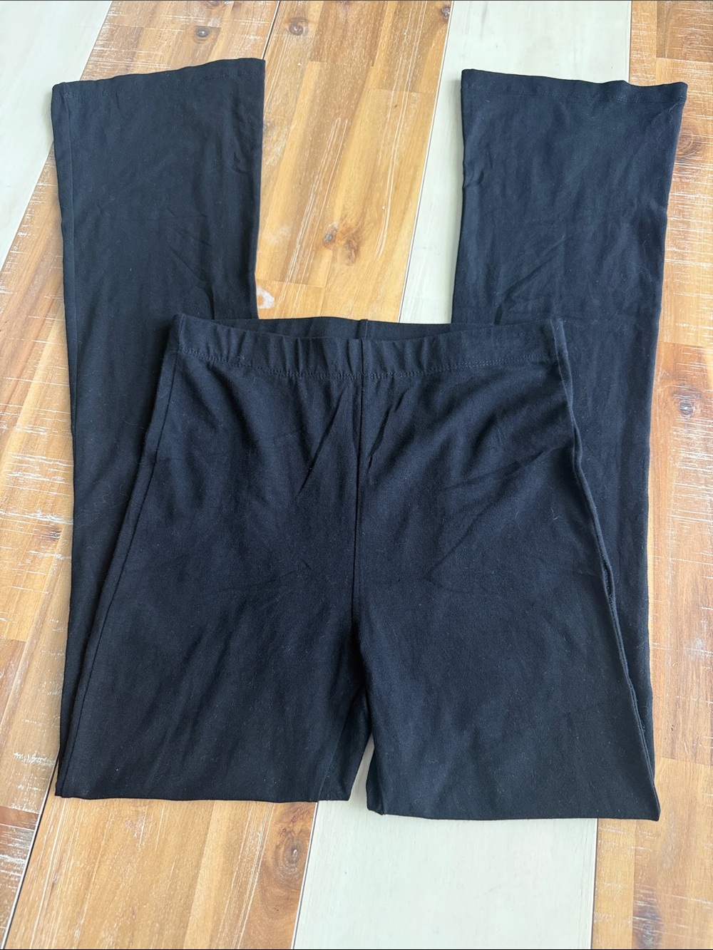 Ambiance Black Women's bell bottoms Leggings